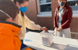 VIS Students donating money for Ukraine Support