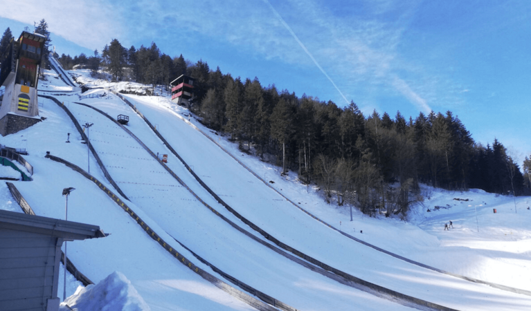 VIS Student Fabian Plank won the  Austria Cup at Ski Jumping on 31st of January 2021